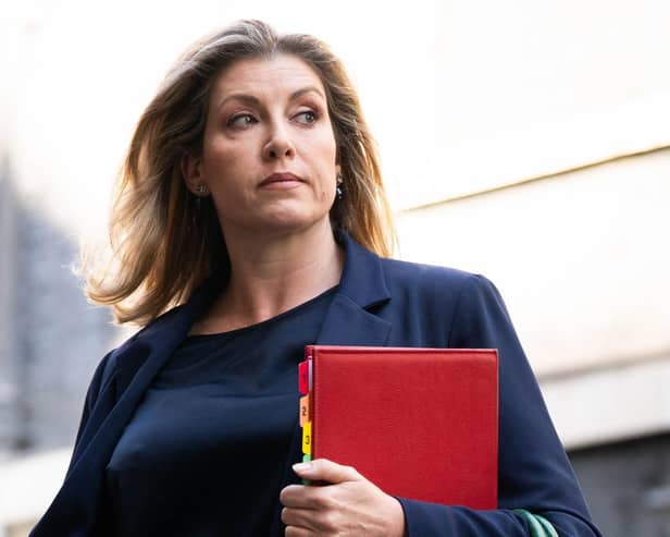 Leader of the House of Commons Penny Mordaunt is projected to lose her seat in the latest YouGov poll. Photo: James Manning/PA Wire