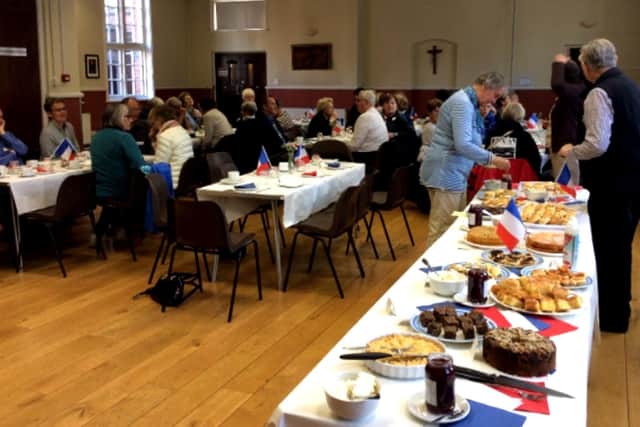 Portsmouth U3A enjoy an afternoon tea at St John's Catholic Cathedral, Portsmouth.