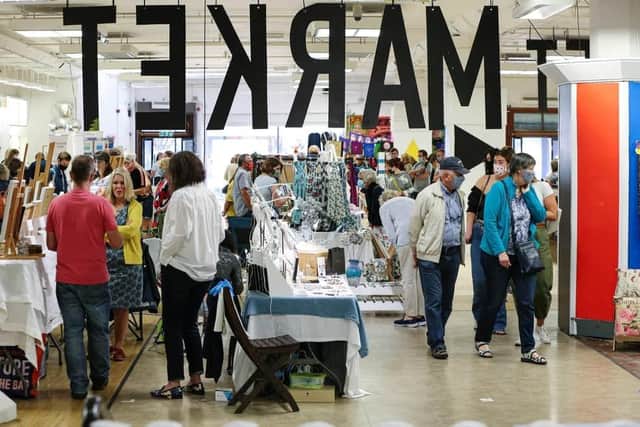 The We Create Market has previously hosted dozens of traders in the old Knight & Lee and Debenhams store in Palmerston Road.