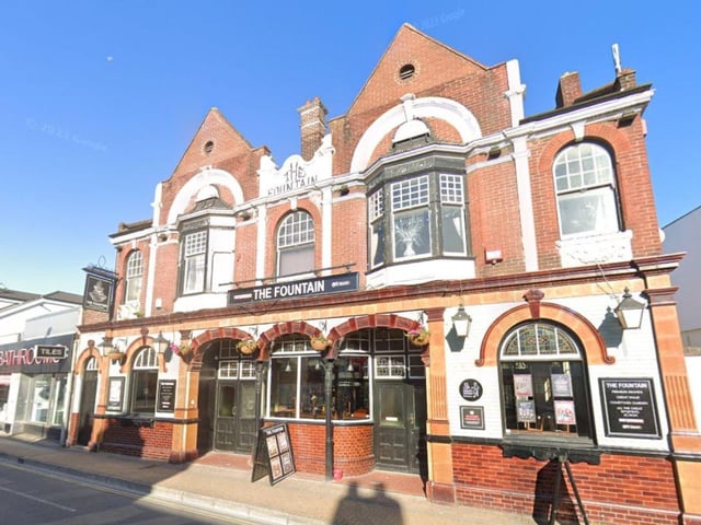 The Fountain Inn at 163 London Road, Portsmouth was rated 5 on 14 June 2017.