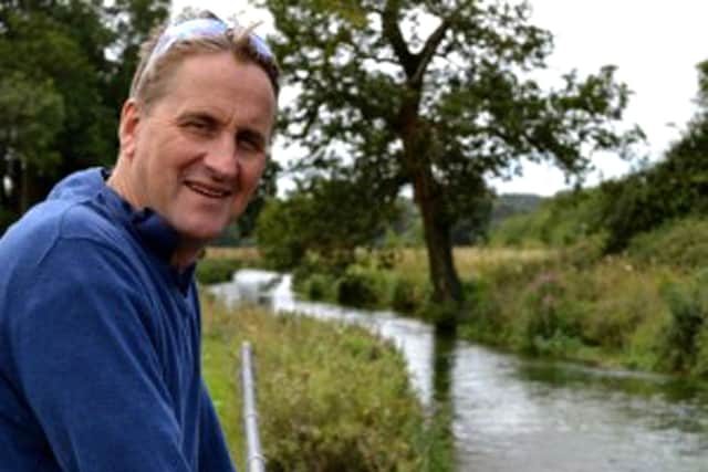 Owner and founder Hugo Hardman
Picture: Chalk Stream Foods/Solent News