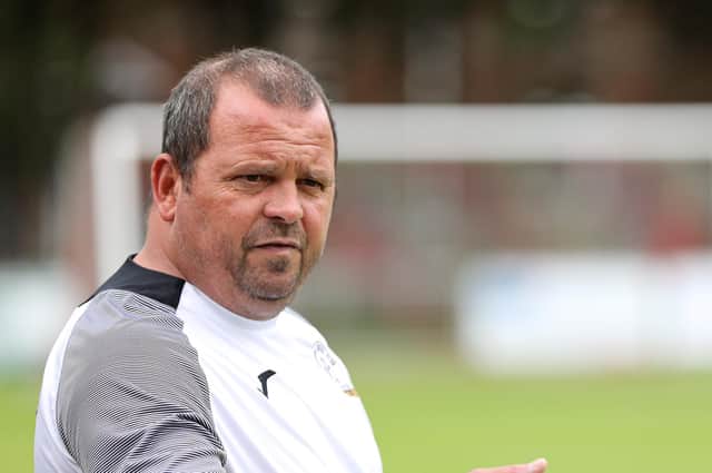 Horndean boss Michael Birmingham. Picture: Chris Moorhouse (jpns 100721-43)