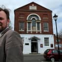 Richard Stride at Groundlings Theatre, Kent Road.  Picture: Chris Moorhouse