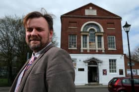 Richard Stride at Groundlings Theatre, Kent Road.  Picture: Chris Moorhouse