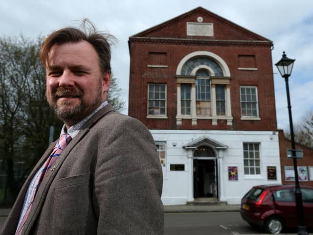 Richard Stride at Groundlings Theatre, Kent Road.  Picture: Chris Moorhouse