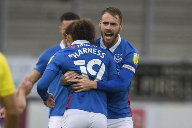 Pompey skipper Tom Naylor. Picture: Daniel Chesterton/phcimages.com