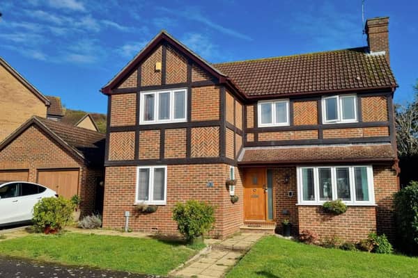 This property comes with four bedrooms, two bathrooms and four reception rooms.
