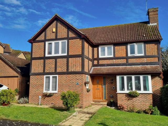This property comes with four bedrooms, two bathrooms and four reception rooms.