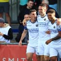 James Roberts, left, and Jason Prior, middle, could miss Hawks' FA Cup tie against Weymouth this weekend through injury. Picture by Dave Haines
