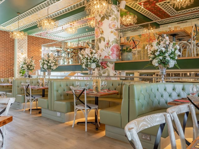 Giggling Squid will be officially opening the doors of its brand new venue in Gunwharf Quays on July 30. The former Loch Fyne site has been transformed into a botanical paradise with exceptional decor. Picture: Giggling Squid