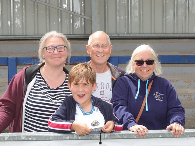 Pompey make their annual pre-season trip to the Hawks Picture: Dave Haines.