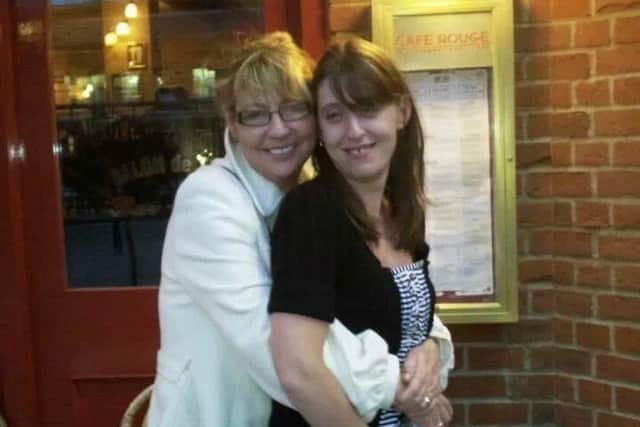 Shiona with Laura.
