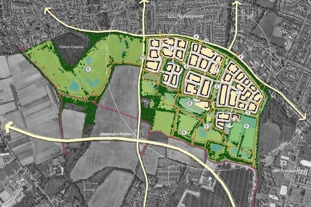 Plans for 1,250 homes off Longfield Avenue in Fareham