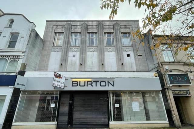 The former Burton in Gosport High Street
