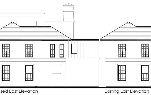 The rooftop apartments have caused a major debate between residents and the developers. Picture: FOB Design