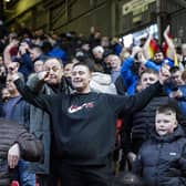Pompey were accompanied by 3,155 fans for their goalless draw at Charlton.
