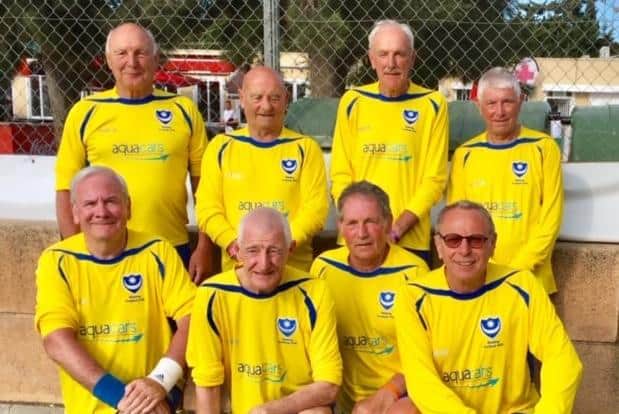 The Pompey Walking Football team