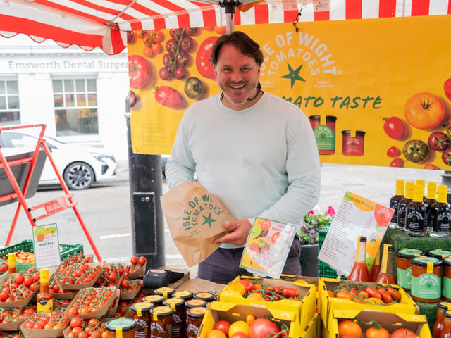 Emsworth Food Festival 2026 in Emsworth. Pictured is Tom Doble Pictured by Alec Chapman