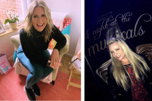 Six singers will join forces to Sing for Sophie and raise as much money as possible. Pictured: Hannah Todd and Lianne King