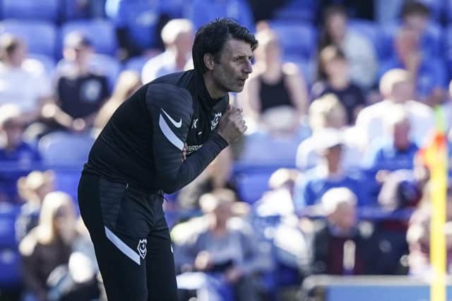Pompey boss Danny Cowley