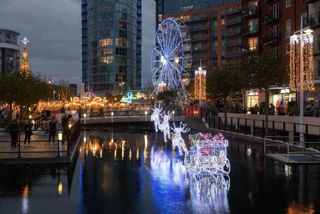 View of the Christmas Village. Picture: Keith Woodland (131121-22)