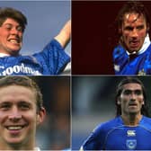 From top left, clockwise: Darren Anderton, Paul Walsh, Pedro Mendes and Sean Davis