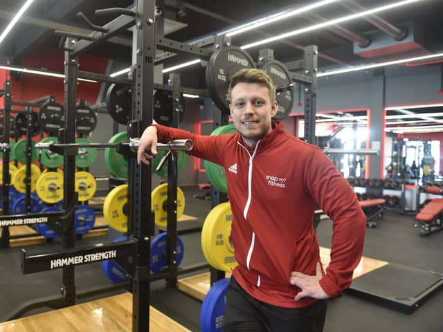 Snap Fitness has proved to be a popular addition to Fareham. Pictured is: Ben Fletcher, general manager. Picture: Sarah Standing (290424-1349)