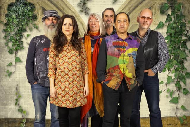 Steeleye Span, with Maddie Prior, third from left. Picture by Peter Silver