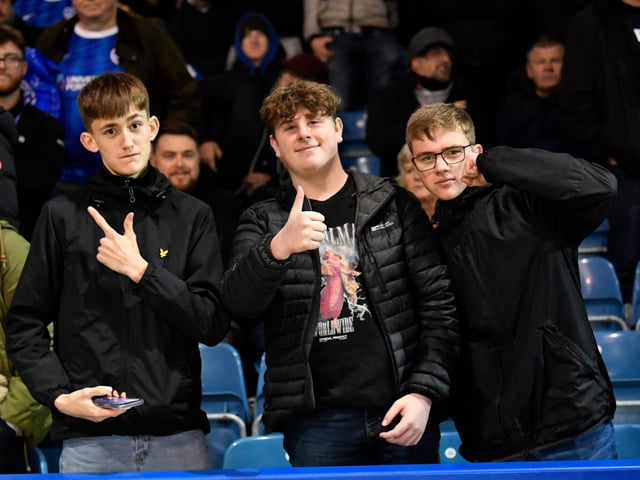 More than 18,000 Pompey fans cheered the Blues to success against Bolton.