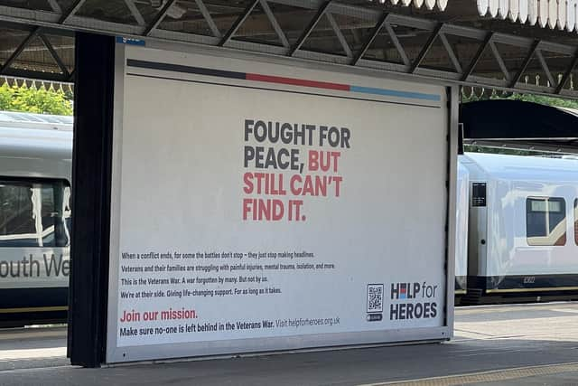 New adverts for the Help For Heroes' The Veterans' War campaign