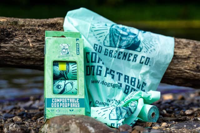 Dogs Go Greener dog poo bag
