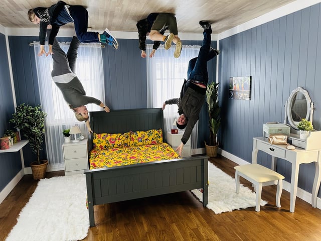 Clarence Pier Amusements are opening up a brand new attraction - the upside down house.