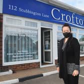 Rebecca Burke (44), owner of Crofton Cane Furniture in Stubbington, is frustrated that big retail stores are still trading but small businesses have to close during the second lockdown. Picture: Sarah Standing (121120-)