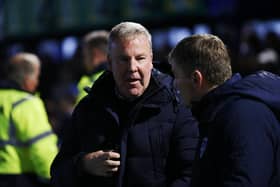 Kenny Jackett and assistant Joe Gallen