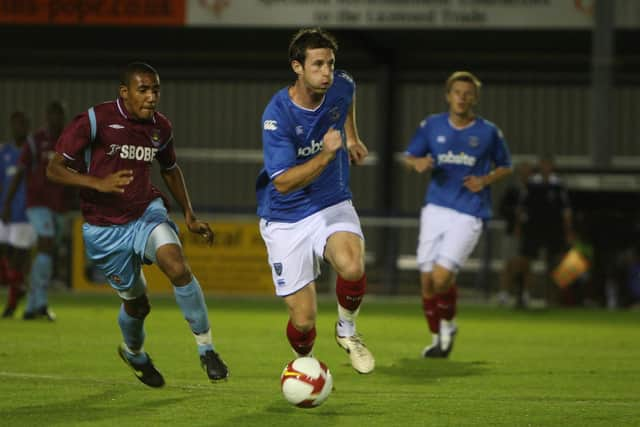 Mike Williamson features for Pompey's reserves against West Ham - he never played a first-team game. Picture: Dave Haines