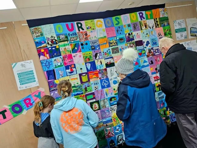 People take a look at their creations