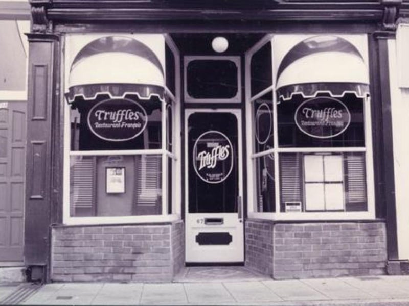 Truffles restaurant located at Castle Road in Southsea.
