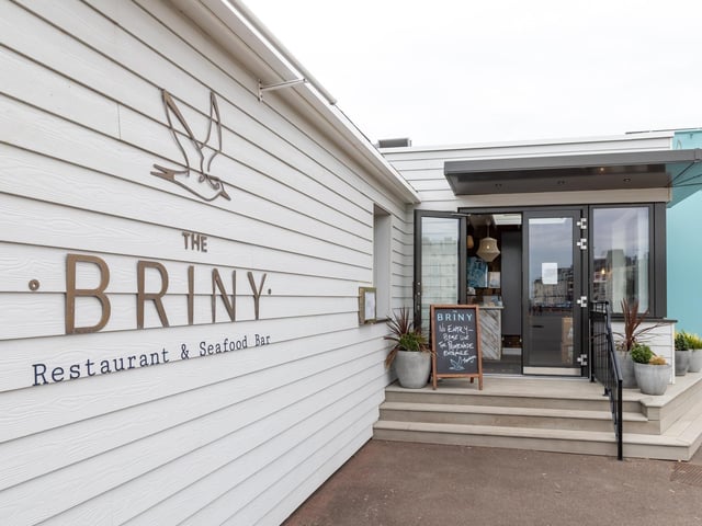 The Briny is known for its exquisite seafood options and it is a popular choice with locals. 