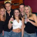 Revellers having a good time at Route 66 nightclub in Guildhall Walk, Portsmouth - (045543-0016)
