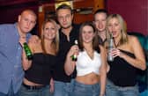 Revellers having a good time at Route 66 nightclub in Guildhall Walk, Portsmouth - (045543-0016)