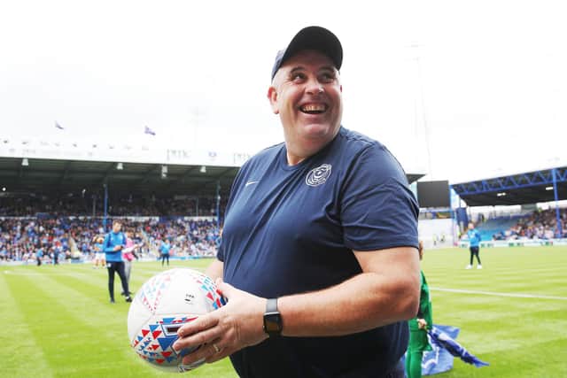 Kev McCormack has been Pompey's kitman for the past 22 years