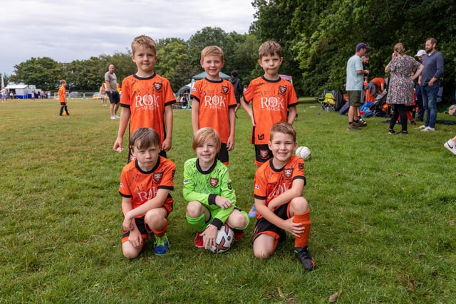 AFC Portchester Royals U8s. Picture: Mike Cooter