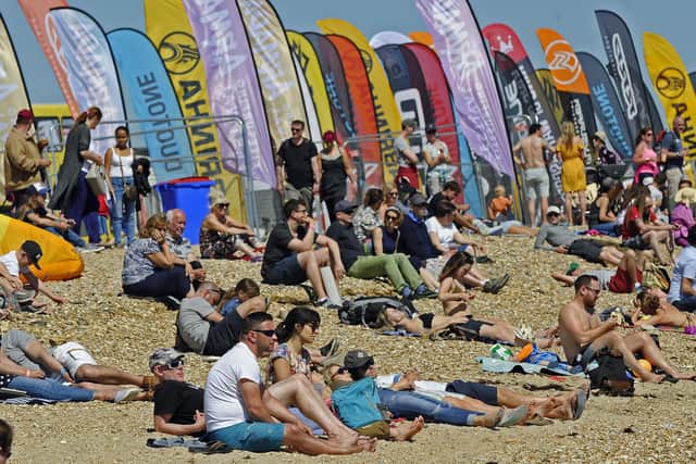 Hayling Island Kitesurfing Armada in 2019.
Picture Ian Hargreaves (220619-10)