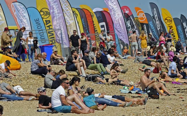 Hayling Island Kitesurfing Armada in 2019.
Picture Ian Hargreaves (220619-10)