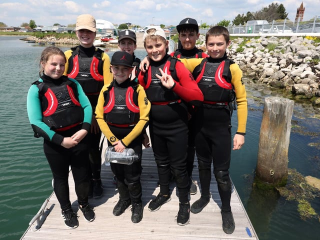 Pictured are the Gosport Sea Cadets enjoying the event.
Picture: Sam Stephenson.