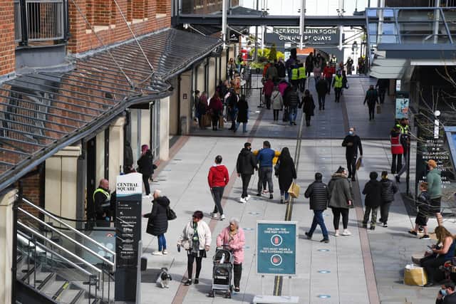 Gunwharf Quays. Picture: Finnbarr Webster/Getty Images