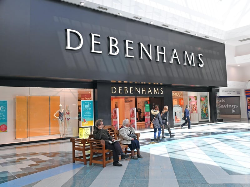 Debenhams in Fareham also fell victim to liquidation and closed in 2021.