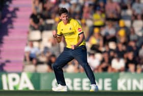John Turner has been in fantastic form for Hampshire Hawks, taking 15 T20 Blast wickets this season - only Nathan Ellis (16) has taken more.
