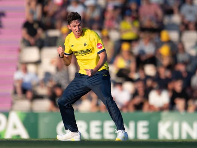 John Turner has been in fantastic form for Hampshire Hawks, taking 15 T20 Blast wickets this season - only Nathan Ellis (16) has taken more.