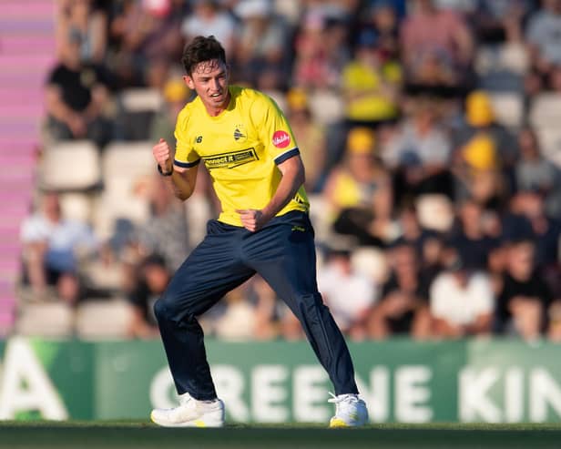 John Turner has been in fantastic form for Hampshire Hawks, taking 15 T20 Blast wickets this season - only Nathan Ellis (16) has taken more.